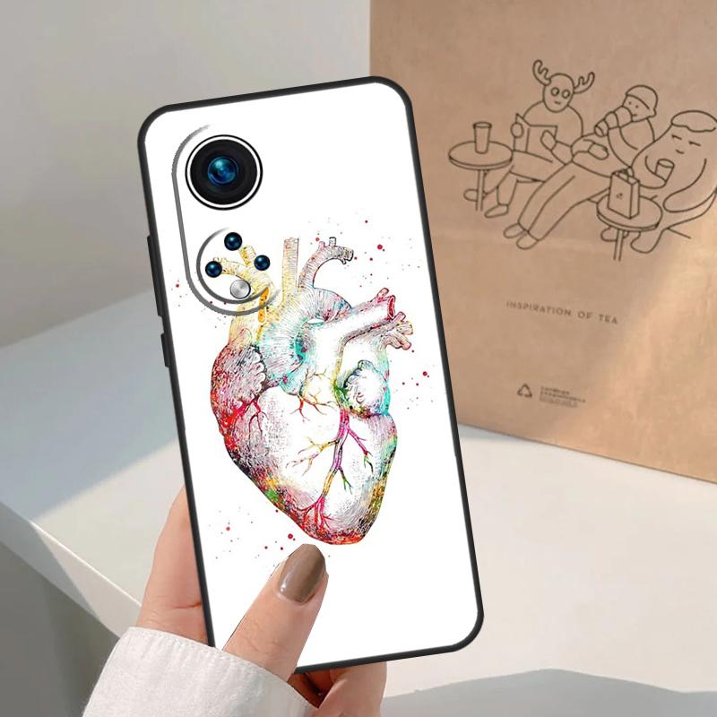 

Human Heart Anatomy For Honor Magic 8 7 6 5 Pro Case For Honor X9d X9c X9b X9a X8c X8b Win 200 400 50 70 90 Lite Honor X9c