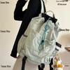 Lightweight Large Capacity Badminton & Tennis Racket Backpack for Men and Women, Double Shoulder Drawstring School Bag for Sports Travel