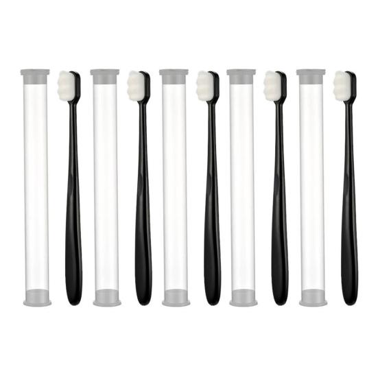5Pcs Adult Toothbrushes Non-Slip ABS Handle Soft Head Manual Toothbrushes Bathroom Accessories for Dormitory