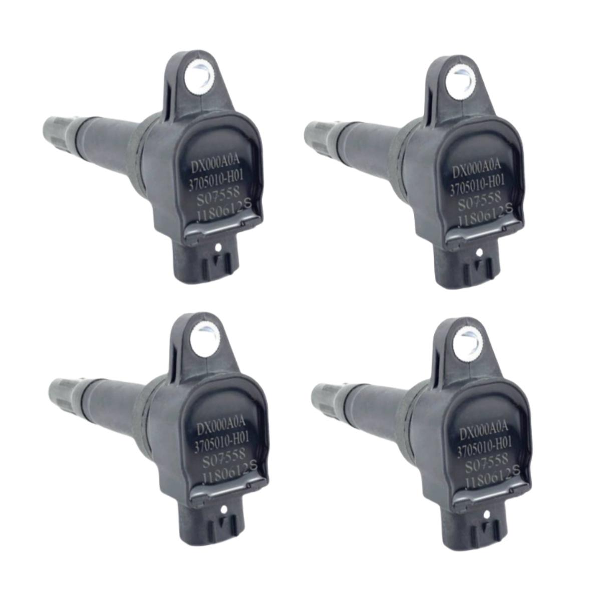 Original 4 pics Auto Ignition Coil for Suzuki Liana 2010-2016 Splash 2011 for Changan CS15 2015 CX20 2013 For Zotye Z100 2012 4pc