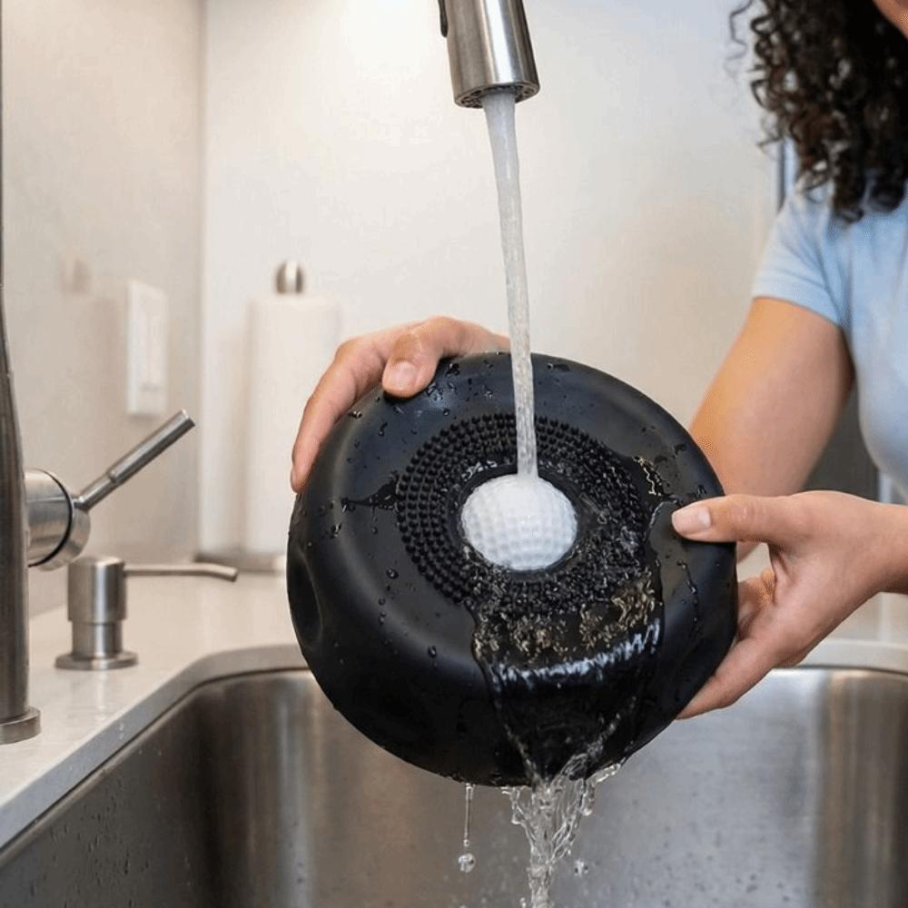 Food-Grade Silicone Pet Feeding Bowl Anti-slip Liquid Slow Dog Bowls Dog Treat Bowl  Wet Snack