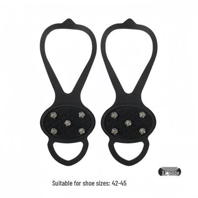 ML Winter Outdoor Anti-slip 5-Tooth TPE Crampon Shoe Covers