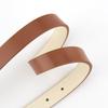 Genuine Leather Women's Thin Belt Coat Decoration with Dress High-end Accessories Waist Belt for Girls
