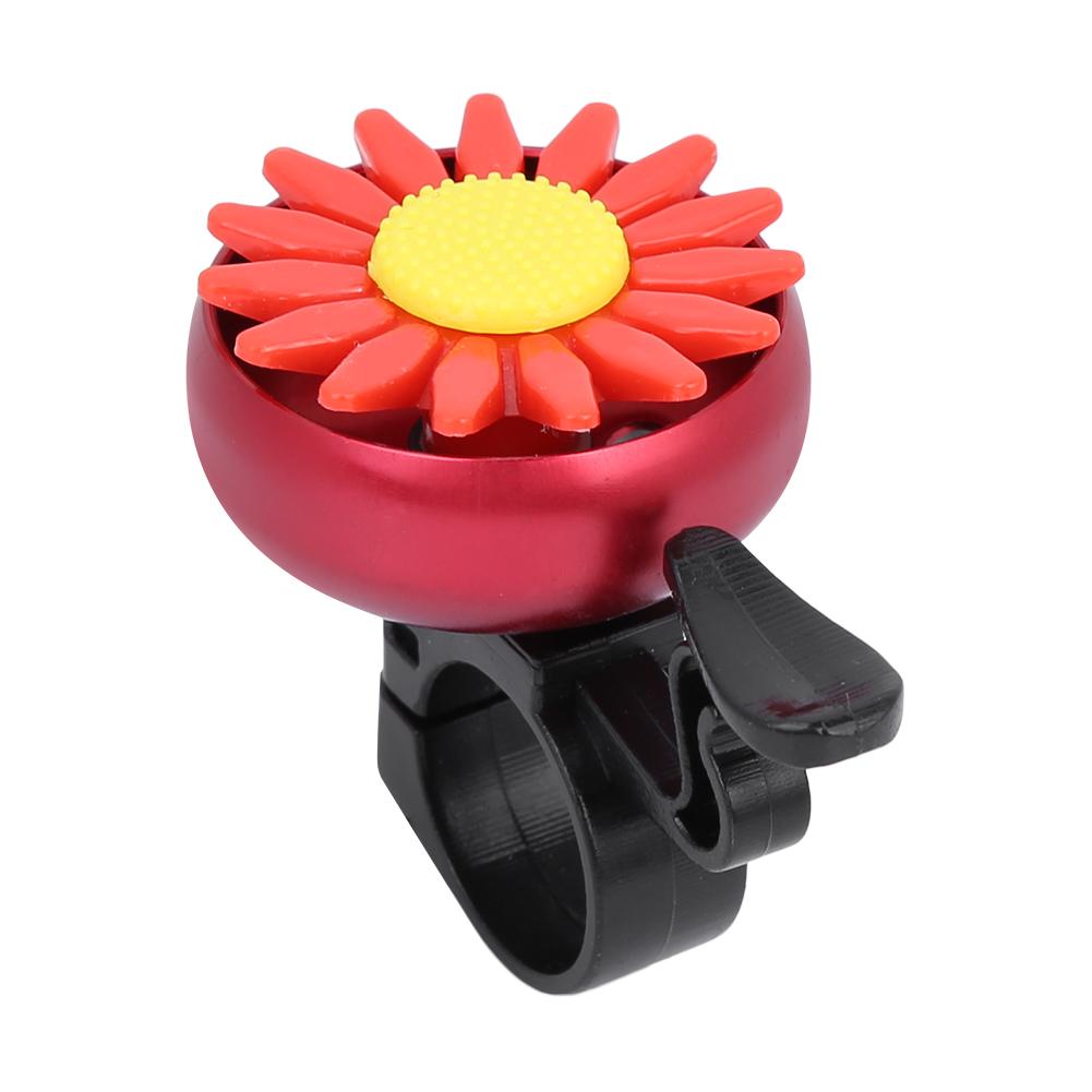 Quality     Bike Flower Decor   Cute Looking Clear Sound(red)