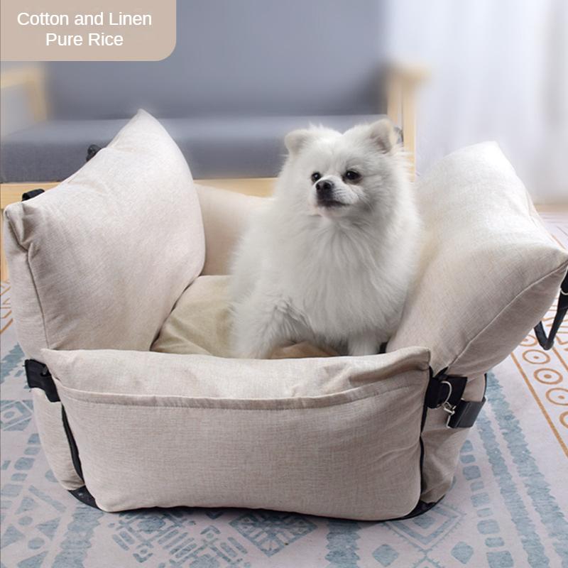 Four Seasons General Large Dog Kennel Car Dog Cage Kennel Handle Type Car Seat Pet Supplies Wholesale Dog Mattress