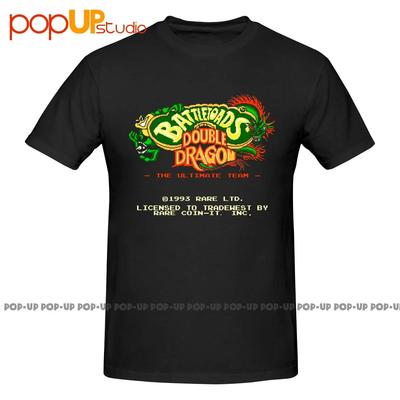 Battletoads Double Dragon Tričko Tričko Tee Dárkový Design Přírodní Vysoká Kvalita