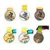 Metal Gold Silver Bronze Award Medals with Ribbon, Winner Medals for Children Teens Event, Classrooms, Office and Sports