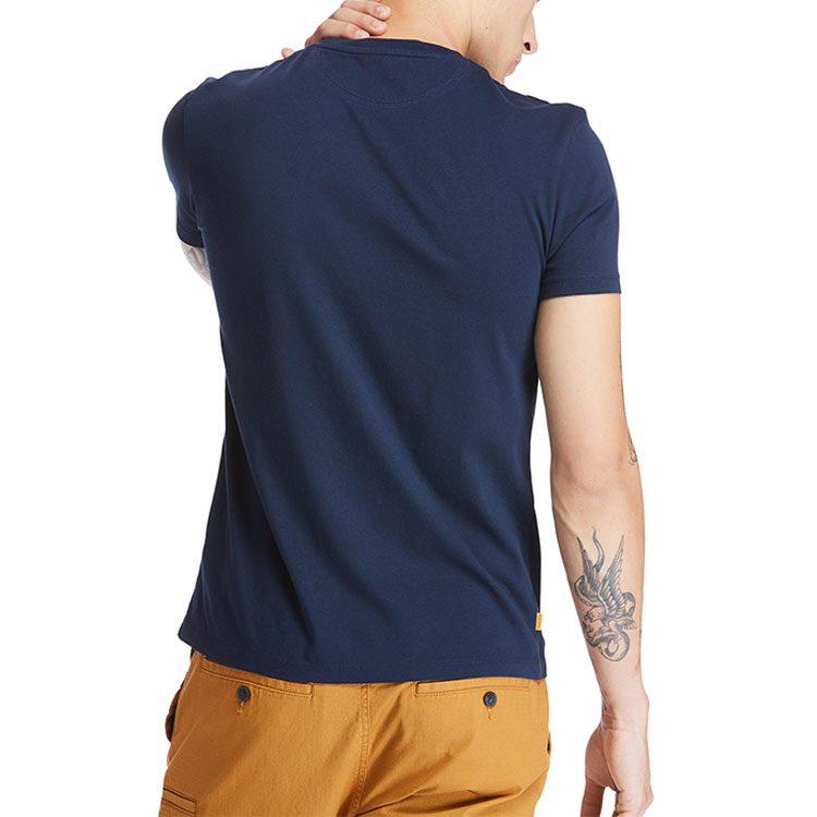 Timberland T Shirt Men's Dark Royal Blue A2EKJ-433