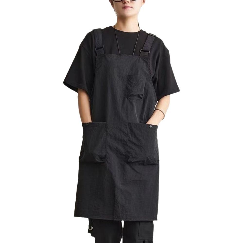 Adjustable Water-resistant Apron Oil-Proof Kitchen Apron Simple Cooking Apron Restaurants