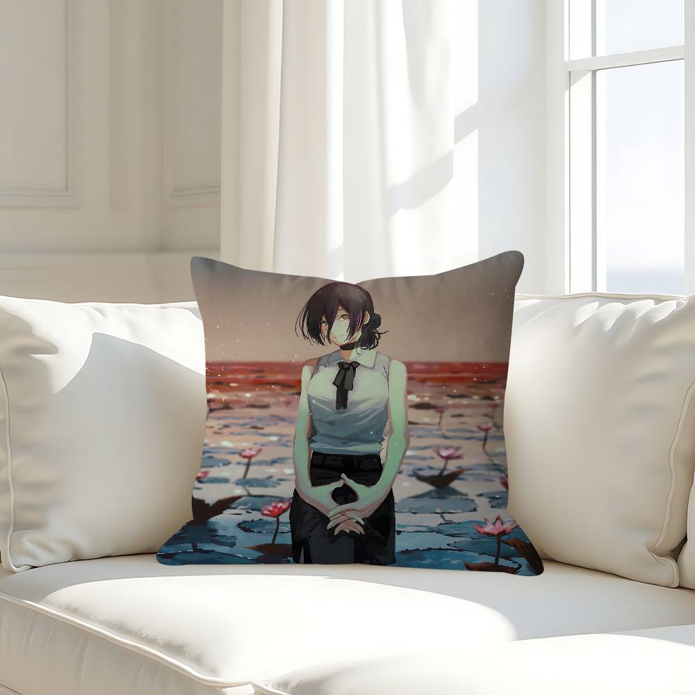 R-Reze Anime Pillow Anime Pillow Sofa Bed Head Pillow Cover Cushion Cover 45x45 Cm Fashion