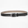 Womens Vintage Leather Belt With Alloy Pin Buckle Retro Style Jeans 2-4cm Width Genuine Cowhide