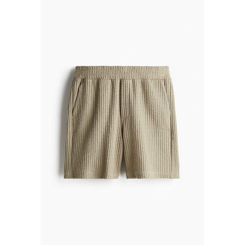

HM Men s Clothing 2025 Spring and Summer New Arrival Casual Version Shorts 1284967 Khaki Green 175/88(M)