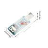 New 1PCS Battery Charging Protection Module USB A Power Bank Virtual Load Anti-Shutdown Module With Switchable Output Current