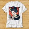Japanese Geisha Asia Sushi Chops Pin Up Girl T Shirt 2324