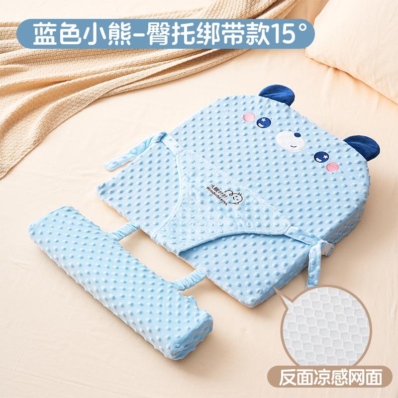 Baby anti-overflow milk choking slope cushion a Mattress-like baby pillow, reclining cushion, breastfeeding aid