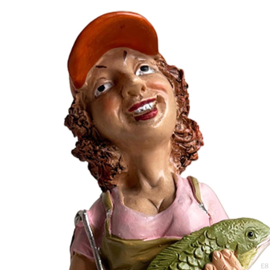 Lidská řemesla Ornament Pryskyřice Socha Dárek k narozeninám Moderní sběratelská figurka domácího dělníka