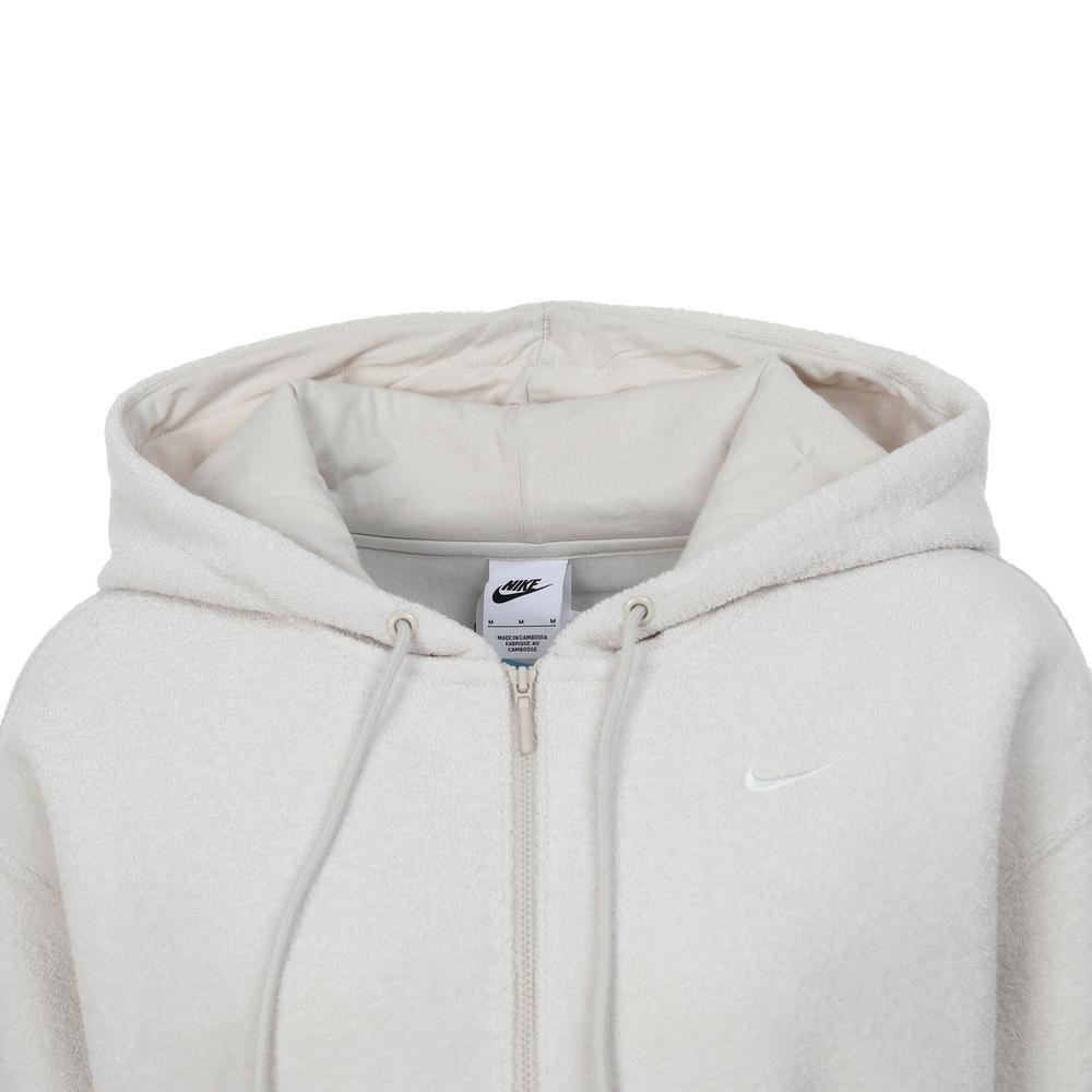 Nike Hooded Zip-Up Sports Casual Jacket Women Jackets White FZ1268104