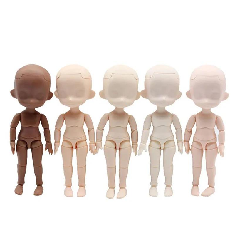 OB11 Body or GSC Head Pink/ Normal/ White/ Coffe Skin Body 1/12 Bjd Doll Accessories Dress Up Toys Gift