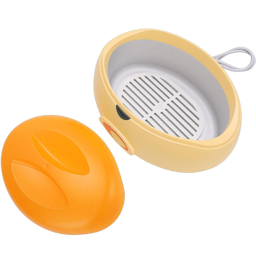 100W Wax Melting Machine High Power Large Capacity Easy Cleaning Wax Warmer Melter Heater with Yellow Lid US Plug 110V