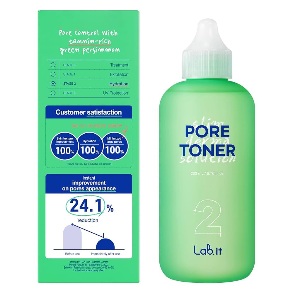 Lab. It Pore Toner 200ml / Refreshing, Calming, Nourishing, Moisturizing, Korean Cosmetics, Kbeauty