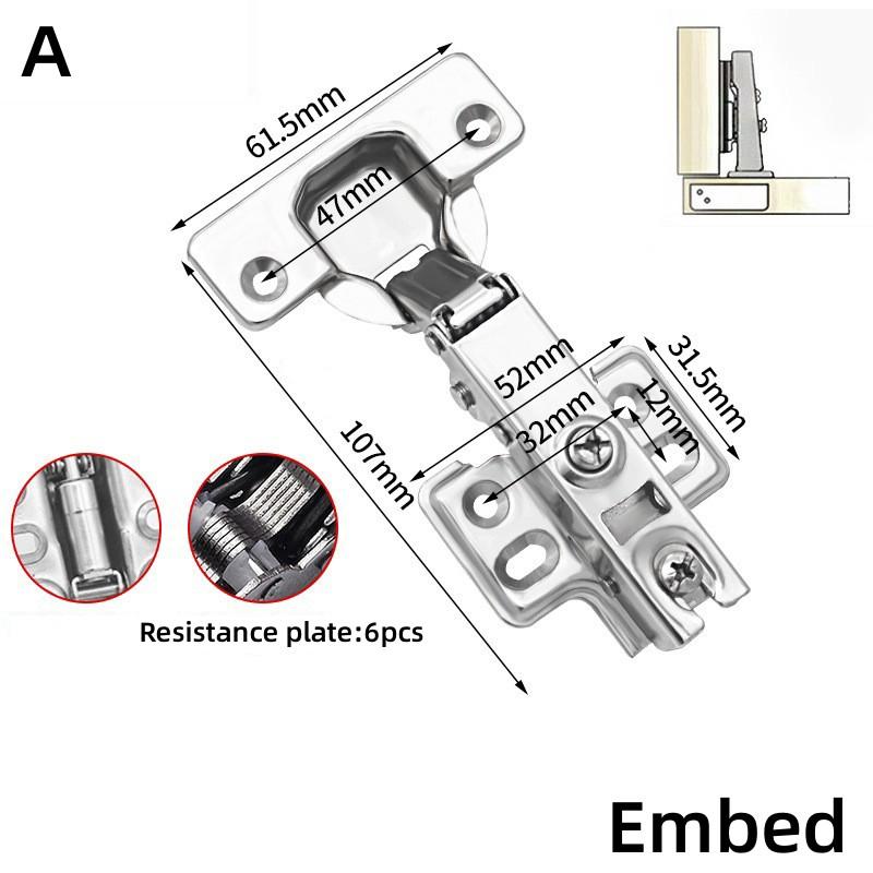 

10 шт. петли для дверей шкафа стальные петли для мебели полное наложение бесшумные петли для дверей шкафа фурнитура для мебели