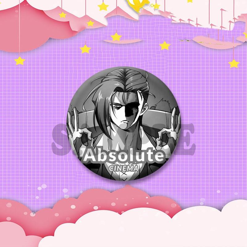 Korean BL Manhwa The Greatest Estate Designer Badges Cartoon Figure Button Brooch Round Lapel Pins Bag Hat Decor Friends Gifts