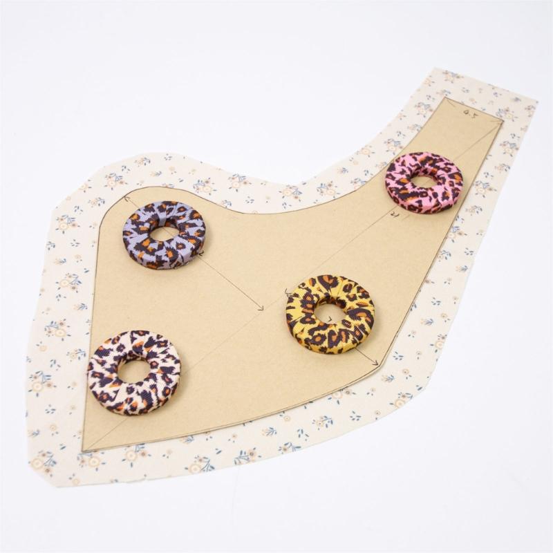 4Pcs Fabric Pattern Weight Metal Sewing Weights Cloth Pattern Weights Dressmaking Sewing Weights for Fabric Cutting