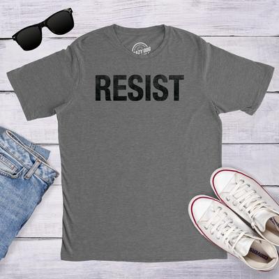 Resist T-Shirt: Political Protest Graphic Tee