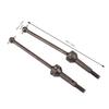 2 PCS Front Rear Drive Shaft CVD Petrol Electric General Upgrade Drive Shaft for HPI WR8 Flux 3.0 1/8 RC Car
