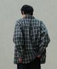 DESIRED Brushed Overfit Check Shirt-Ffsk5411D09