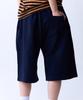 ADERNM Soft Flow Bermuda Elastic Pants Navy