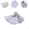 40 Pieces Jelly Roll Fabric Strips Floral Quilting 2.5 inch Collection Sewing Patchwork Craft