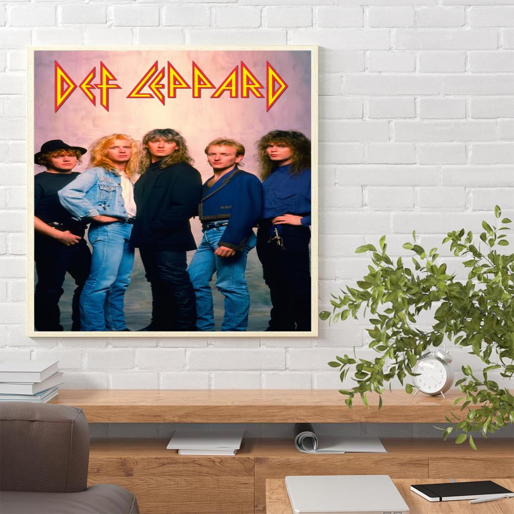 Def Leppard 5D Diamond Painting Round Diamond Rhinestones Mosaic Diamond Embroidery Wall Paintings Rhinestones Gift Frameless