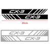 Car Mirror Decoration Stickers Body Trunk Car Emblem Decal Decoration For Mazda 3 4 5 6 Axela Atenza CX-3 CX-5 CX-8 RX8 RX3 MX5 b55