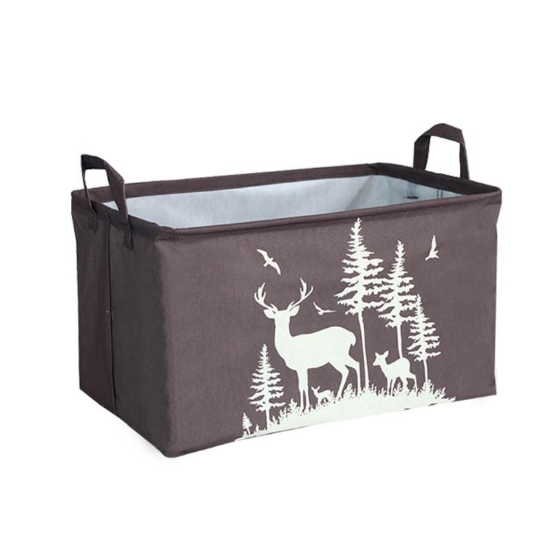 Stoff faltbare Schlafsaal-Aufbewahrungskörbe Kleiderschrank-Aufbewahrungsboxen