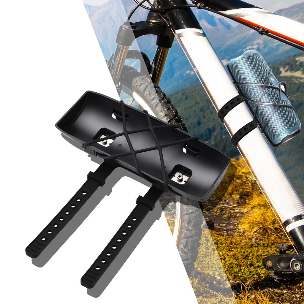 Portable Bike Golf Cart Speaker Mount Bike Speaker Holder Speaker Bike Mount for JBL Flip Series 3/4/5/6/7 & Essential 2