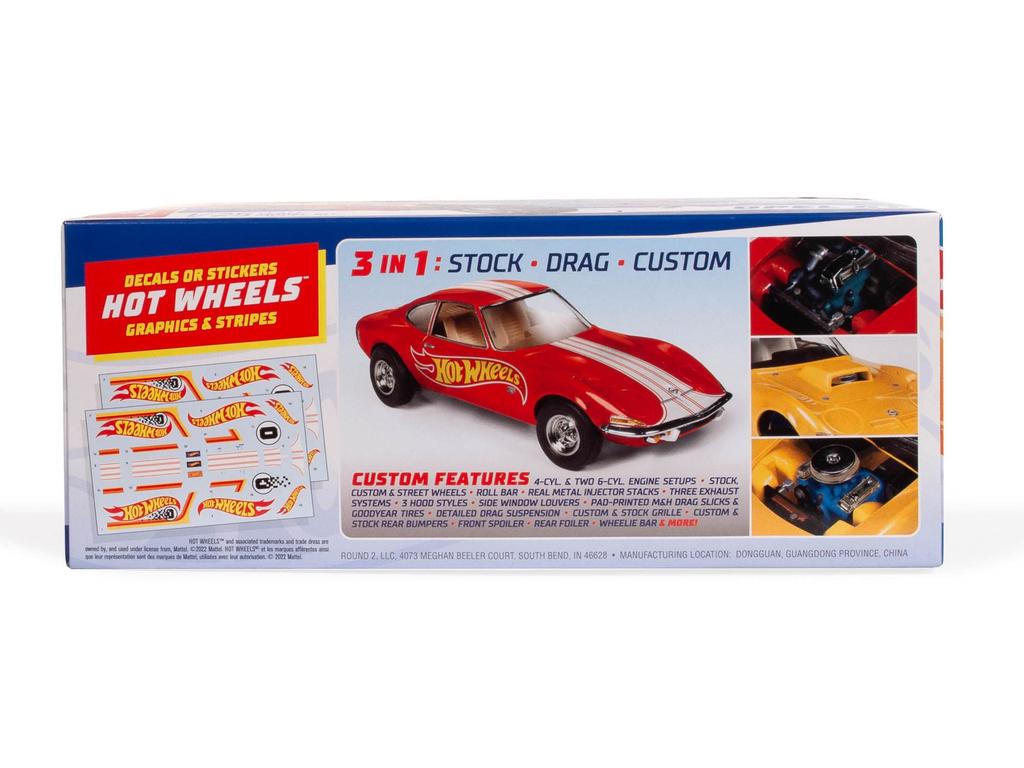 AMT Buick Opel GT Hot Wheels Plastikmodell AMT1303 Formfarbe 1/25