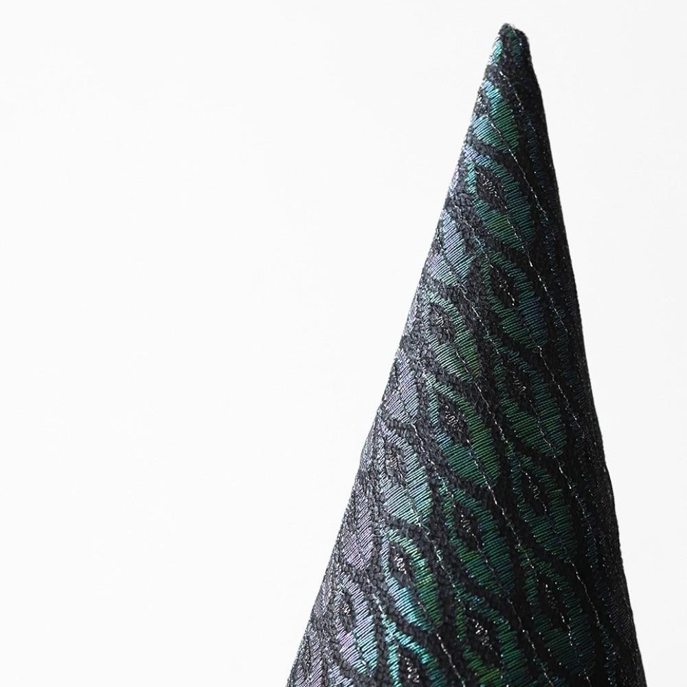 Foldable Flower Wizard Cap Rose Feather Halloween Cap Funny Halloween Witch Hat  Women