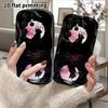 Phone Case: 2D Flat Samsung Galaxy A34 A35 M05 M06 S20 S22 S21 FE Plus 5G Protective Case, Couple Style, Cartoon Black Cat, Christmas and Halloween Gi