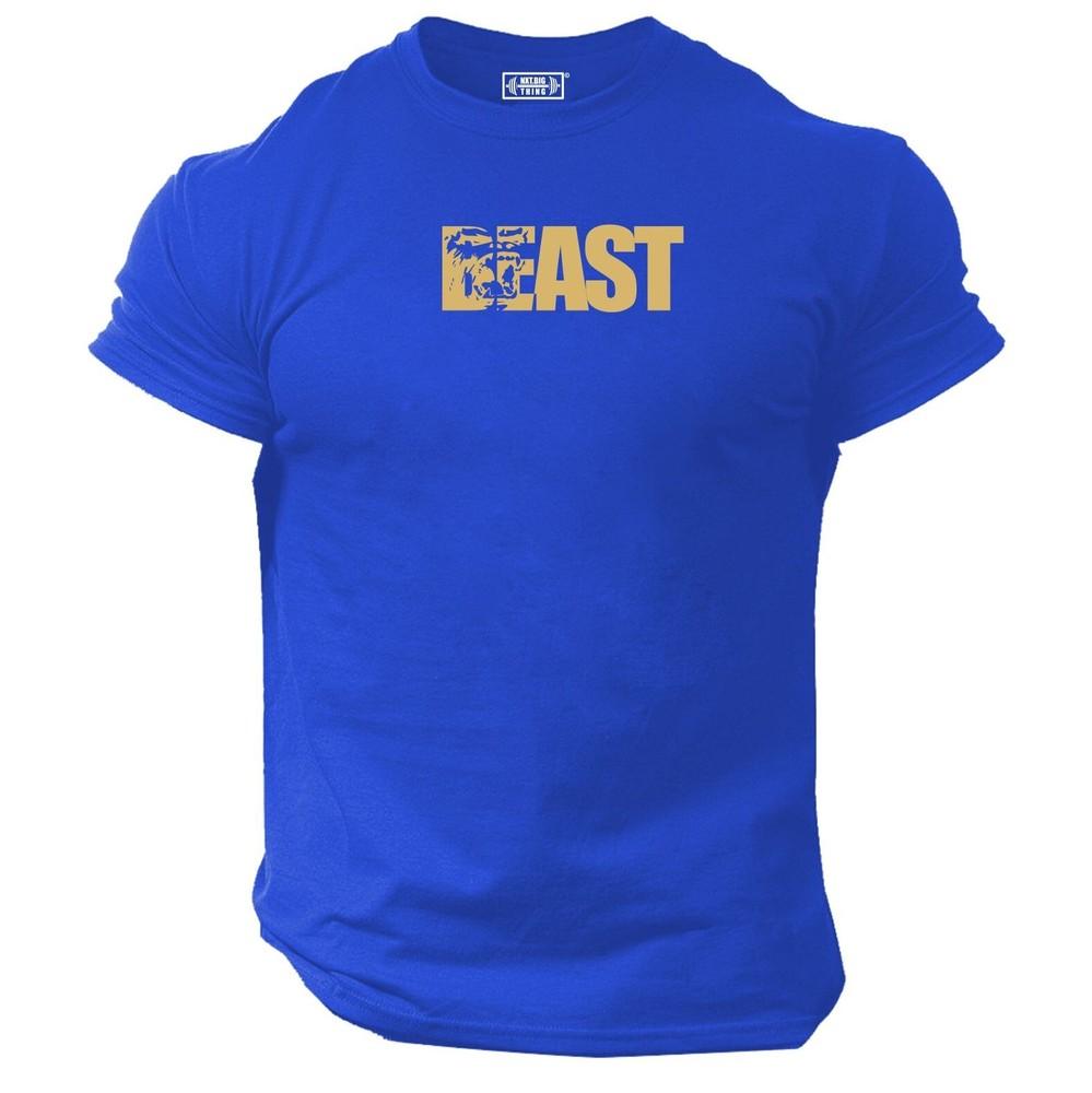 Beast T Shirt Gym Clothing Bodybuilding Training Workout Boxing Gorilla Mma Top