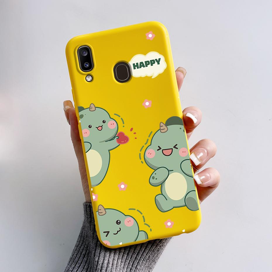Case For Samsung Galaxy A20 A20e A20s Case Stylish Painted Soft TPU Phone Case For Samsung A20 A 20 20s 20e A205 A202 A207 Cover