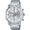 Standard Men's Quartz Watch 1/10 Second Chronograph Silver MTP-E510D-7AV