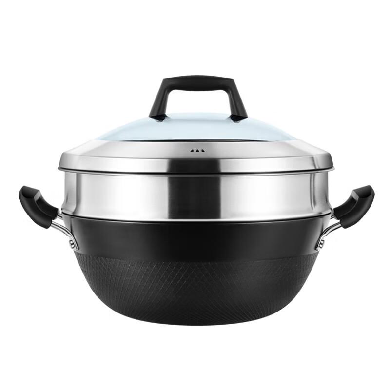 Kangbach Dingfu Cast Iron Non-Stick Wok