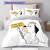 Droopy Pattern Bedding Home Decoration Birthday Gift ( 1 Duvet Cover + 2 Pillowcase, Without Core),fan Merchandise.