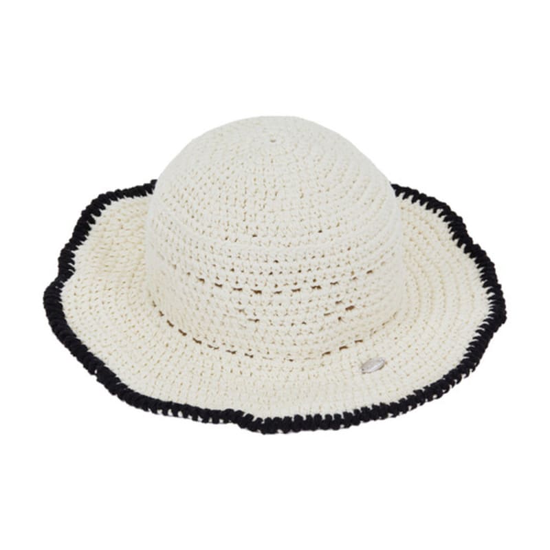 Slowslowly No.156 / Lily Wide Bucket Hat _ Cream