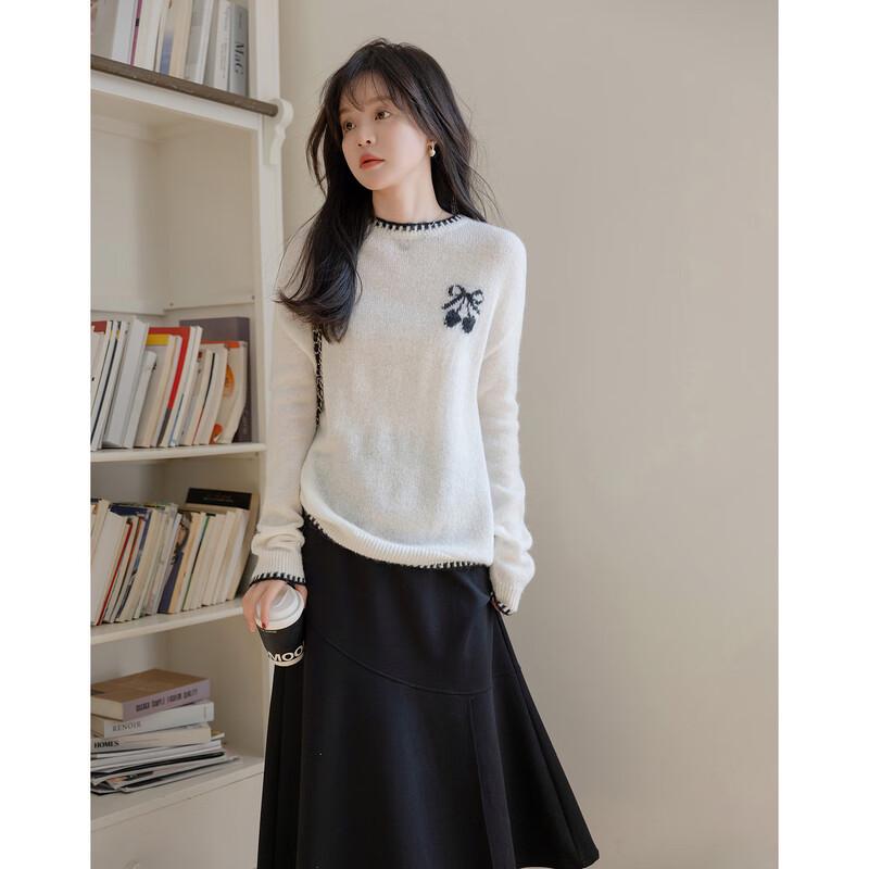 Women's Wool Blend Sweet Knit Sweater