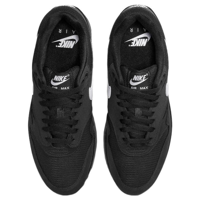 Nike Air Max 1 Black White Swoosh Sneakers Casual Shoes FZ0628-010