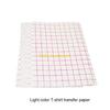 W89C 10 Pcs Sublimation Heat Transfer Paper for Polyester Cotton T-Shirt Cushion Cloth Phone for Case Printing Design Easy to