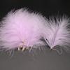 FeatherVelvet Feathers with Metal Clip Buckle, Turkey Plumas, DIY Feather Jewelry, Craft, Dream Catcher, Decoration Material, 10-12cm