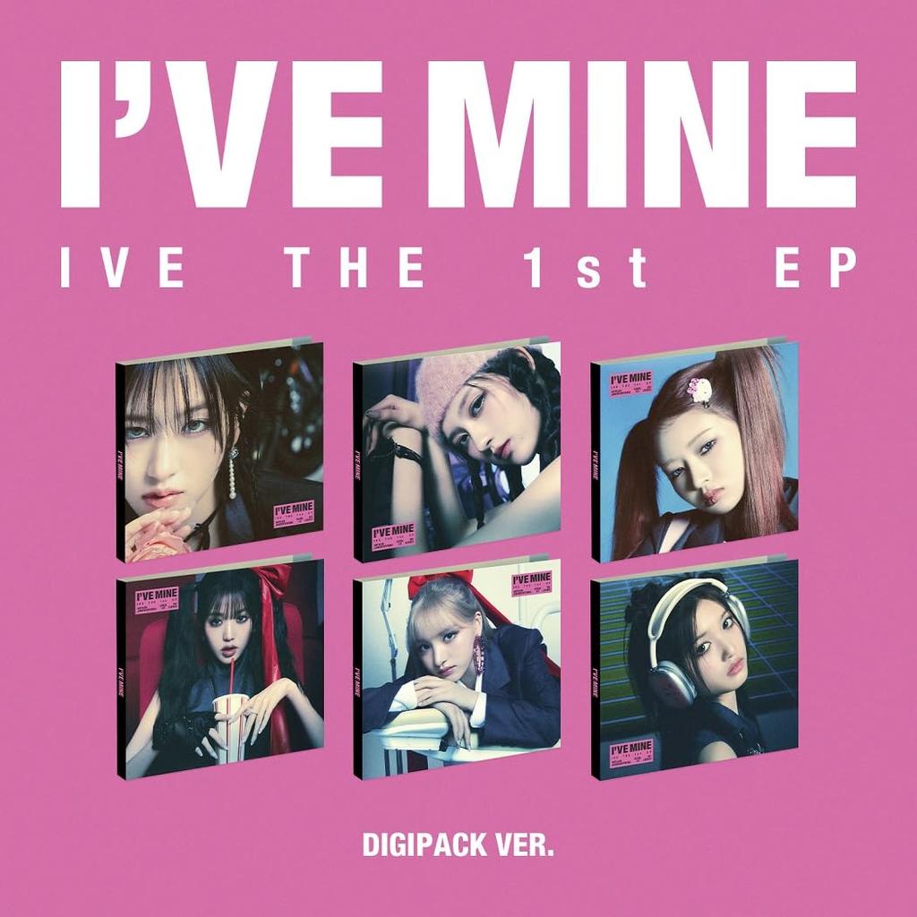 IVE THE 1st EP MINE 'I'VE (Digipack Ver.) (Limited Edition)' (Korean Edition)